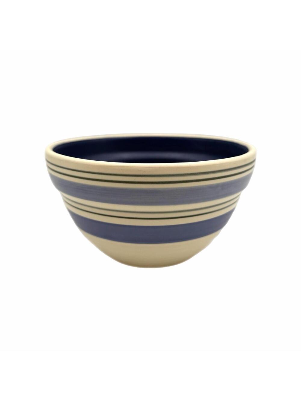 Vintage Pfaltzgraff Rio 6” Cereal Bowl – Blue Stripes
